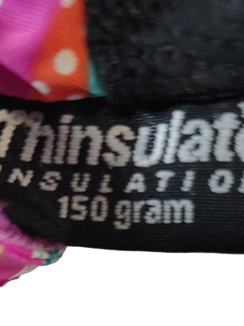 Children's Unisex Colorful Thinsulate 150gm Snow Gloves